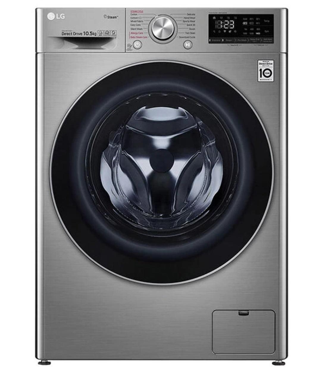 LG 9kg Front Load Washing Machine | AI DD™ | Steam™ | ThinQ™ | F4R3VYG2P – Smart, Efficient, and Gentle Care for Your Clothes - LIFE STORES UGANDA