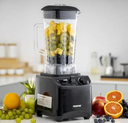 Geepas GSB44078 Professional Blender – 1800W Power for Smoothies, Shakes & More! - LIFE STORES UGANDA