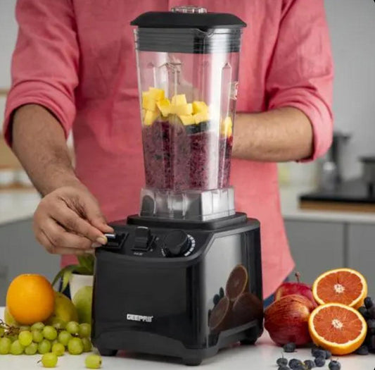 Geepas GSB44078 Professional Blender – 1800W Power for Smoothies, Shakes & More! - LIFE STORES UGANDA