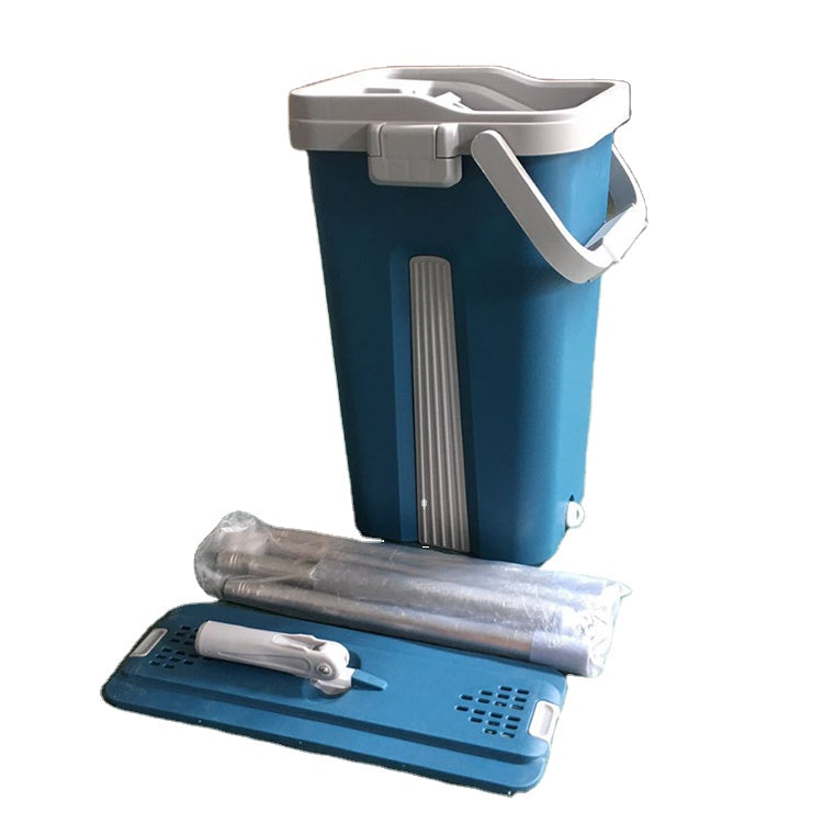 Self-Cleaning Flat Mop & Bucket Set – 360° Rotating, Telescopic, Eco-Friendly Floor Cleaner