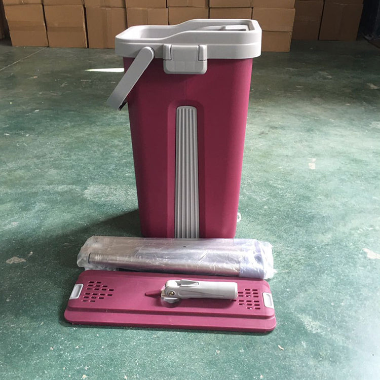 Self-Cleaning Flat Mop & Bucket Set – 360° Rotating, Telescopic, Eco-Friendly Floor Cleaner