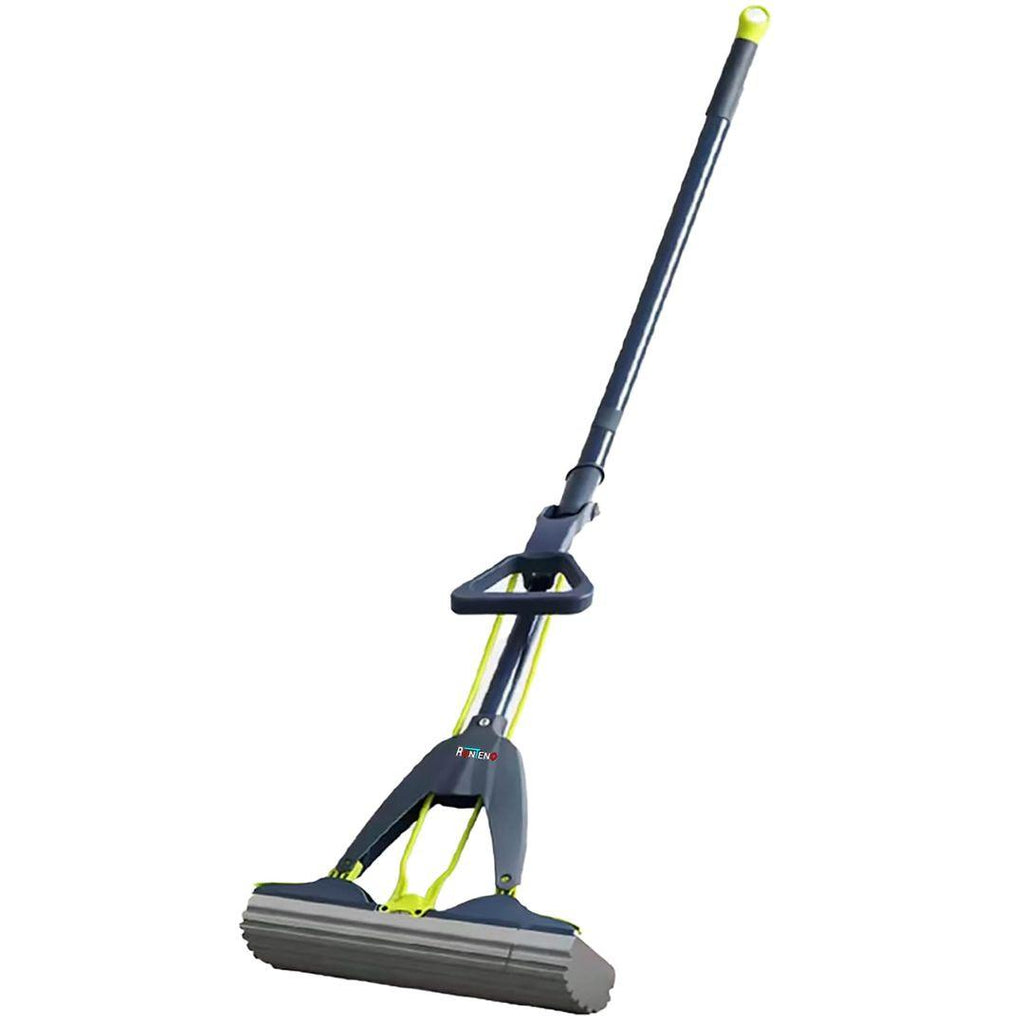 Self-Draining Rubber Cotton Mop - Magic Self-Cleaning Hand-Free Mop - LIFE STORES UGANDA