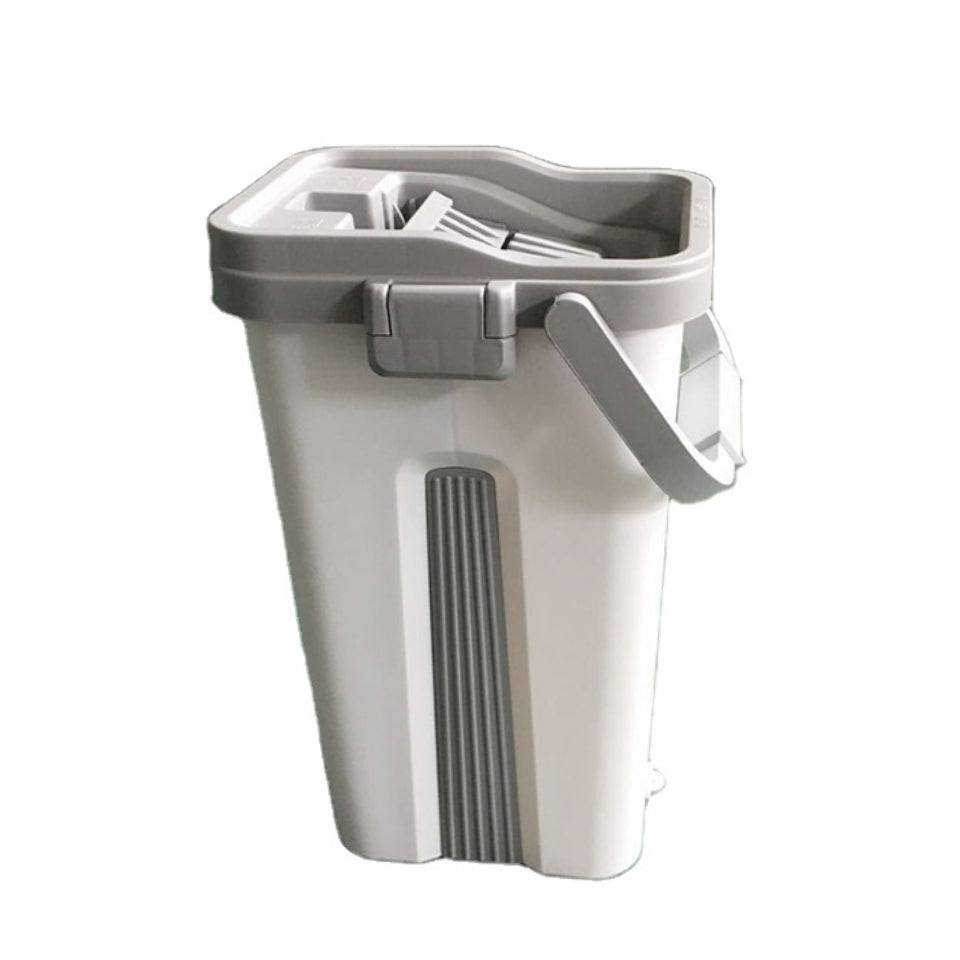 Self-Cleaning Flat Mop & Bucket Set – 360° Rotating, Telescopic, Eco-Friendly Floor Cleaner