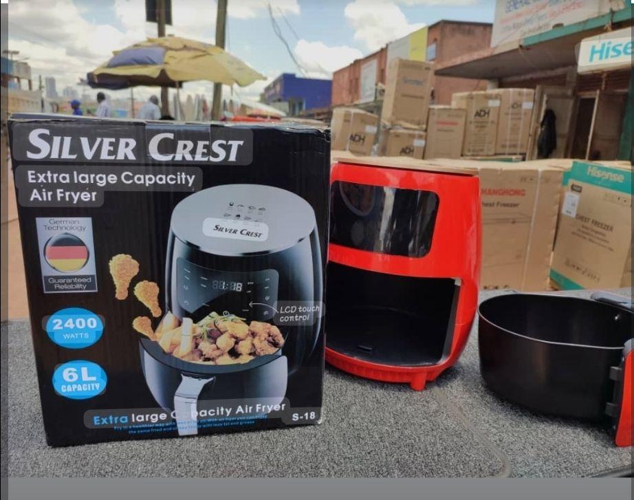 Silver Crest 6L Air Fryer – Healthier, Crispy & Oil-Free Cooking - LIFE STORES UGANDA