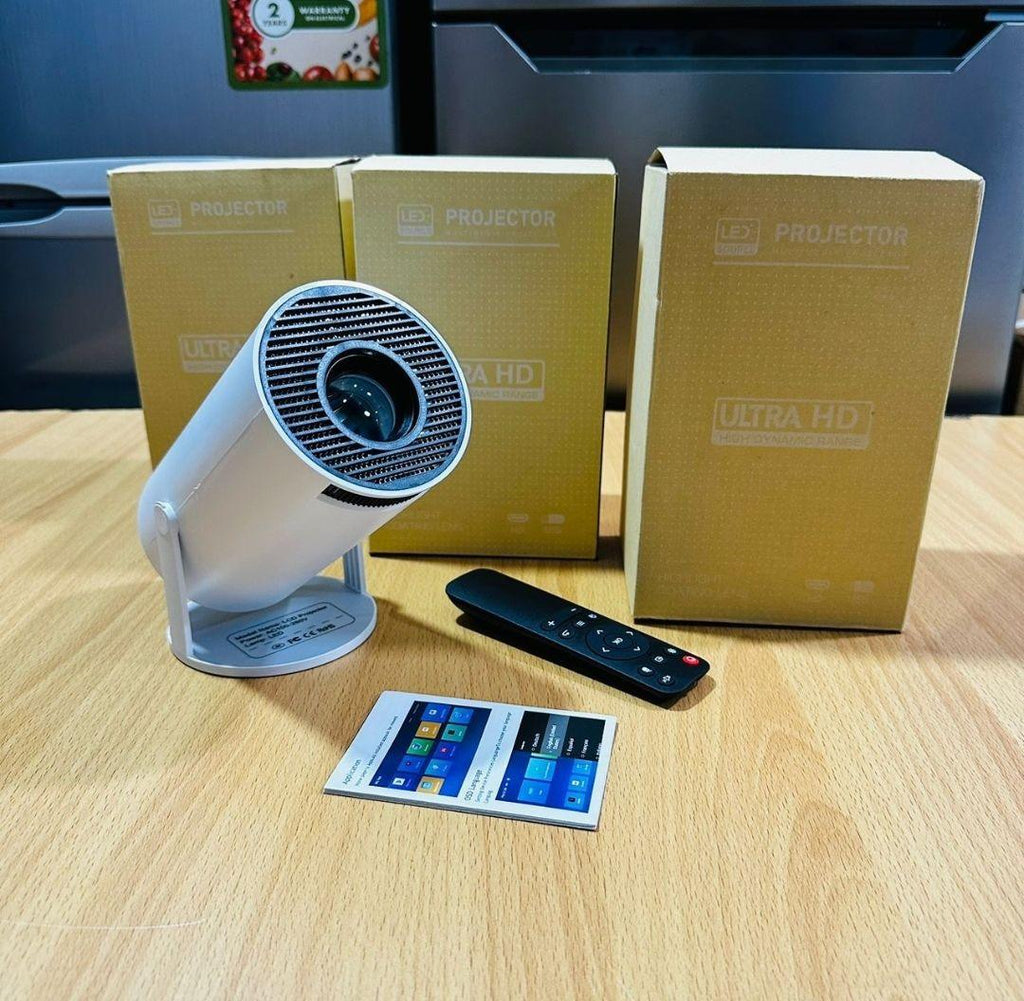 Smart LED Projector with 720p HD Resolution – A Complete Home Theater Experience - LIFE STORES UGANDA