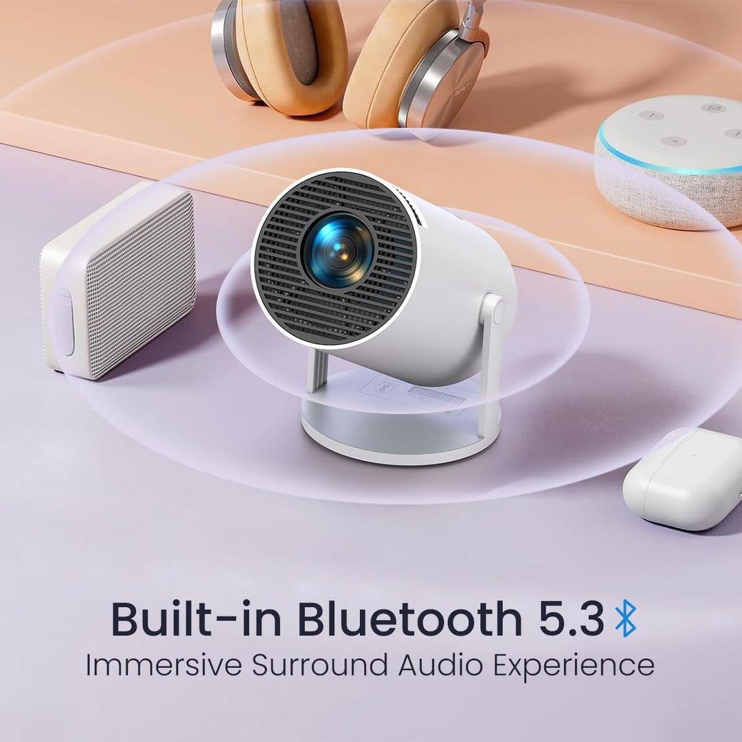 Smart LED Projector with 720p HD Resolution – A Complete Home Theater Experience - LIFE STORES UGANDA