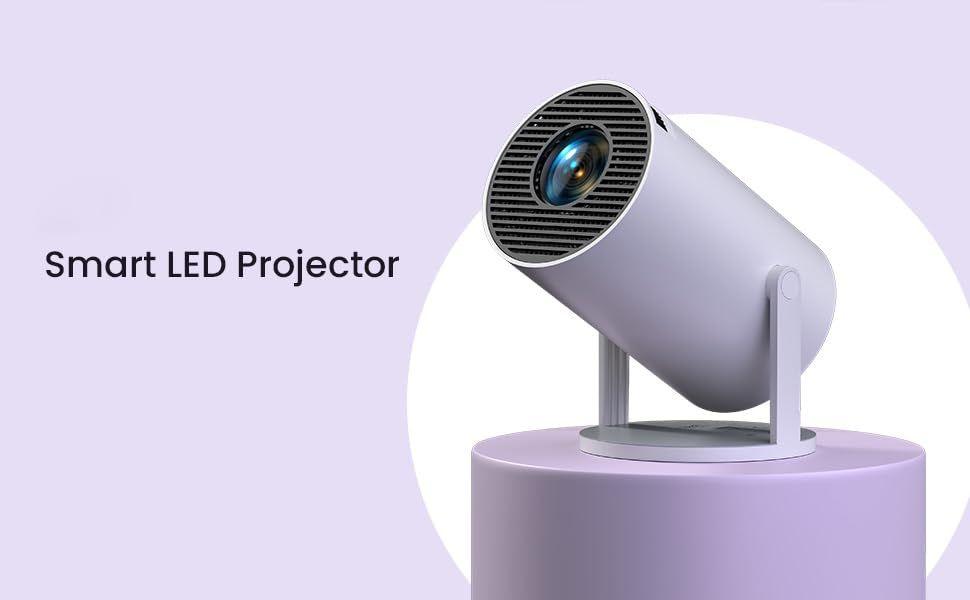 Smart LED Projector with 720p HD Resolution – A Complete Home Theater Experience - LIFE STORES UGANDA