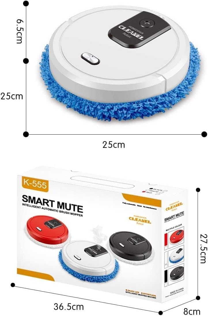 Robot Vacuum and Mop Combo | Wet Dry Dual-Function Cleaner for Pet Hair & Hard Floors
