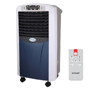 Sonashi SAC-204 Portable Air Cooler – 7L Water Tank, 2 Ice Boxes, 3 Speeds, Remote & Timer, Honeycomb Filter