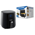Sonashi 4.2L Digital Air Fryer 1300W SAF-420 Black | Healthier Frying, Crispy Results - LIFE STORES UGANDA
