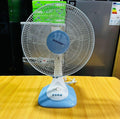 Sonashi SF-8028D 16-inch Table Fan – White & Blue | Quiet, Portable, and Efficient Air Circulation for Home & Office - LIFE STORES UGANDA