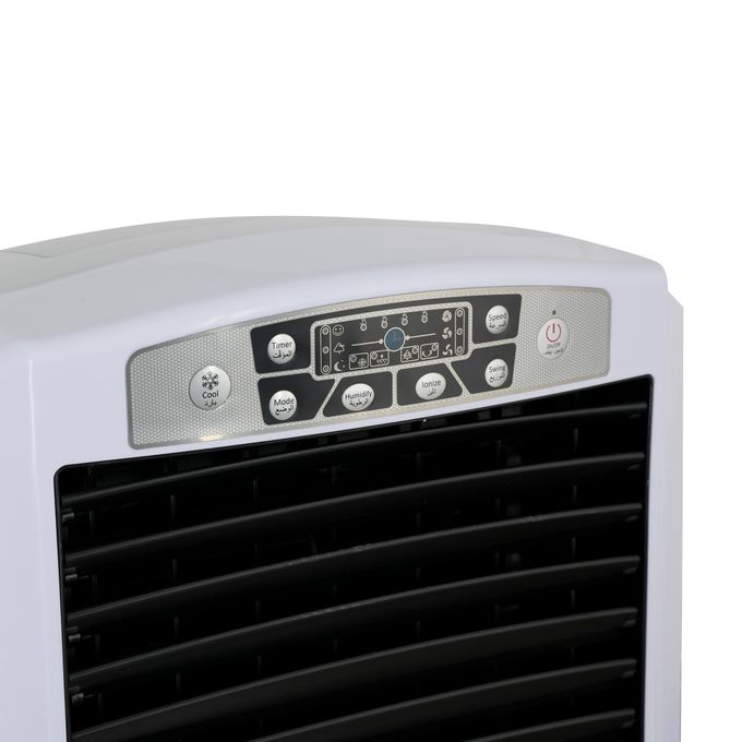 Sonashi SAC-204 Portable Air Cooler – 7L Water Tank, 2 Ice Boxes, 3 Speeds, Remote & Timer, Honeycomb Filter