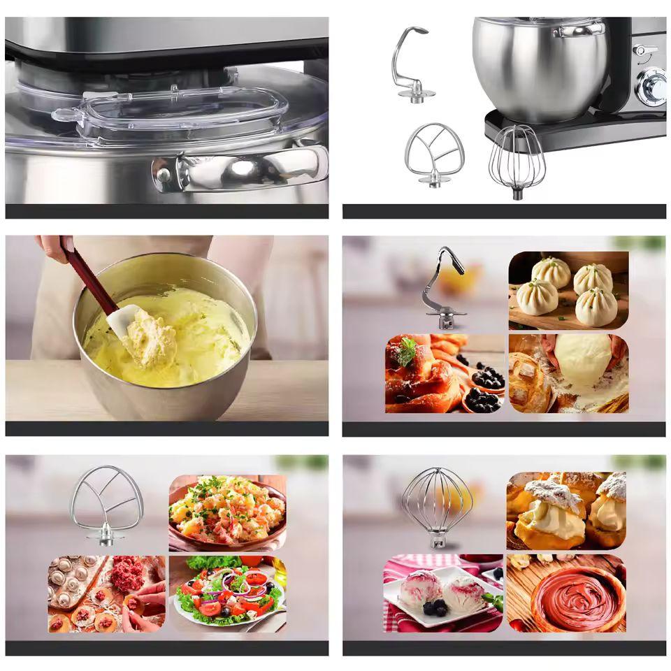 Sonifer 12L Stand Mixer SF-8082 – Commercial-Grade Power & Precision for Every Baker - LIFE STORES UGANDA