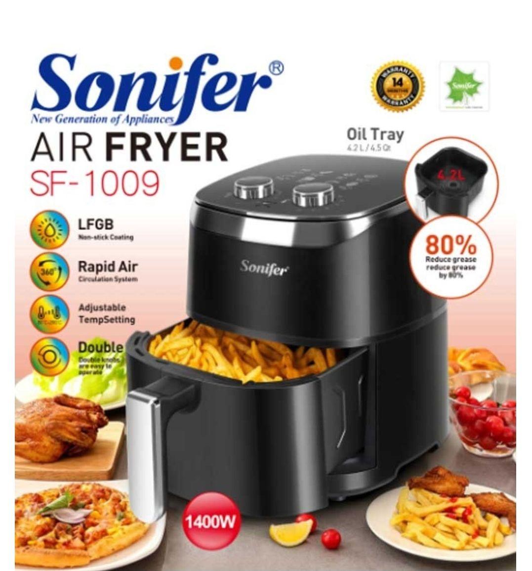 Sonifer 4.2L Air Fryer – Rapid Air Technology for Healthy & Oil-Free Cooking - LIFE STORES UGANDA