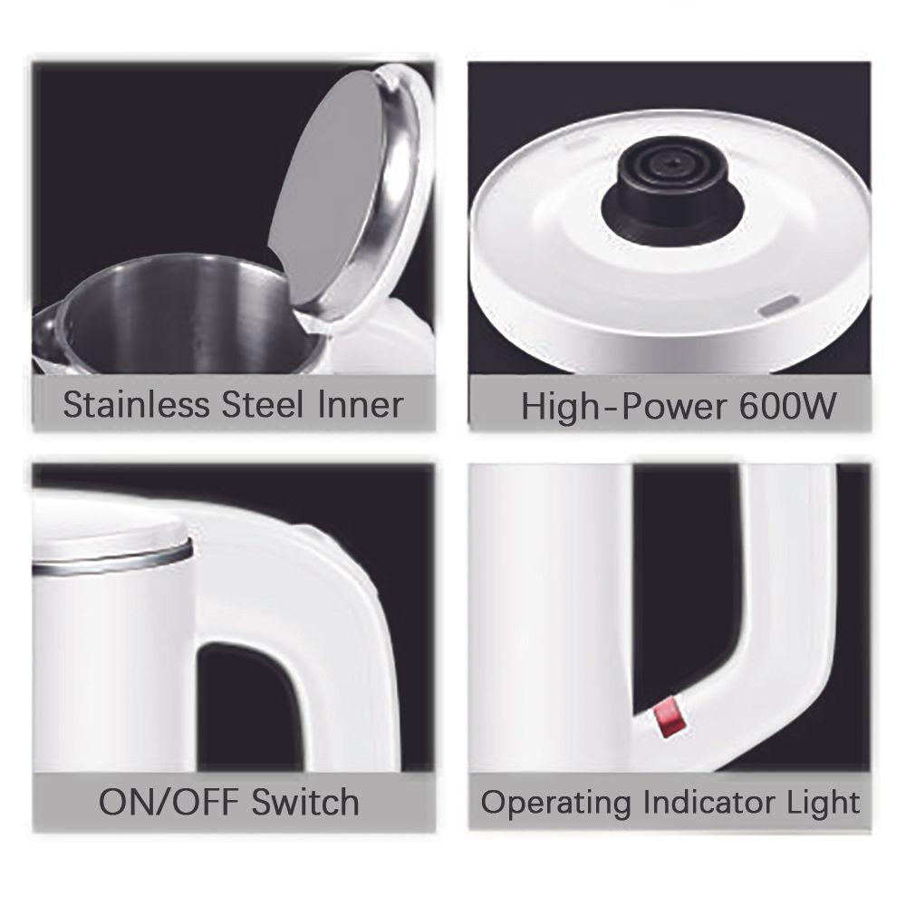 Sonifer Portable Travel Electric Kettle Mug 0.6L SF-2058 | Rapid Boil & Safety Features - LIFE STORES UGANDA
