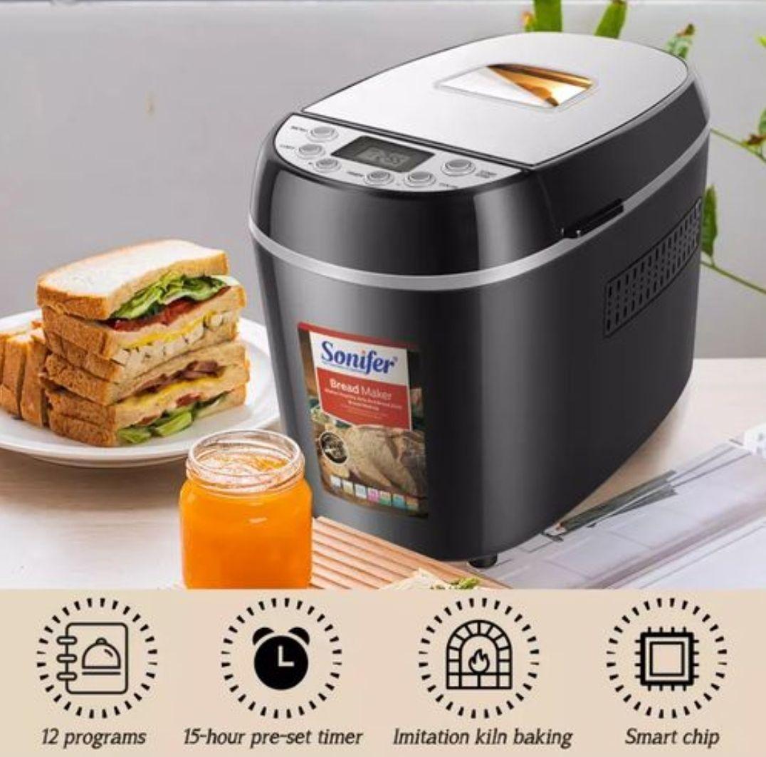 Sonifer SF-4005 Automatic Digital Bread Maker – Fresh Bread, Anytime - LIFE STORES UGANDA