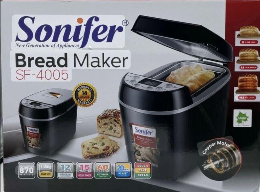 Sonifer SF-4005 Automatic Digital Bread Maker – Fresh Bread, Anytime - LIFE STORES UGANDA