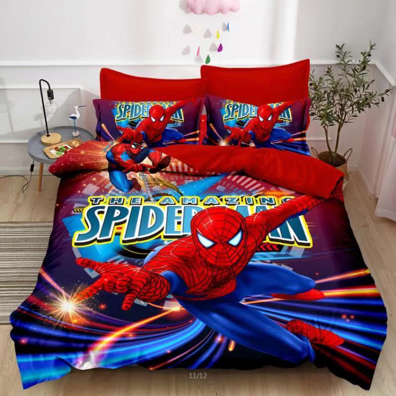 3-Piece Spiderman Duvet Set | Kids Superhero Bedding Collection