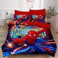 3-Piece Spiderman Duvet Set | Kids Superhero Bedding Collection