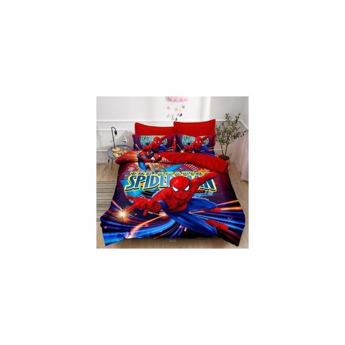 3-Piece Spiderman Duvet Set | Kids Superhero Bedding Collection