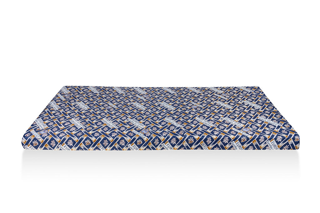 4x6 ft 6-Inch Open End Mattress ( EURO FOAM)– High Quality, Durable, Breathable Mesh Cover, Color May Vary