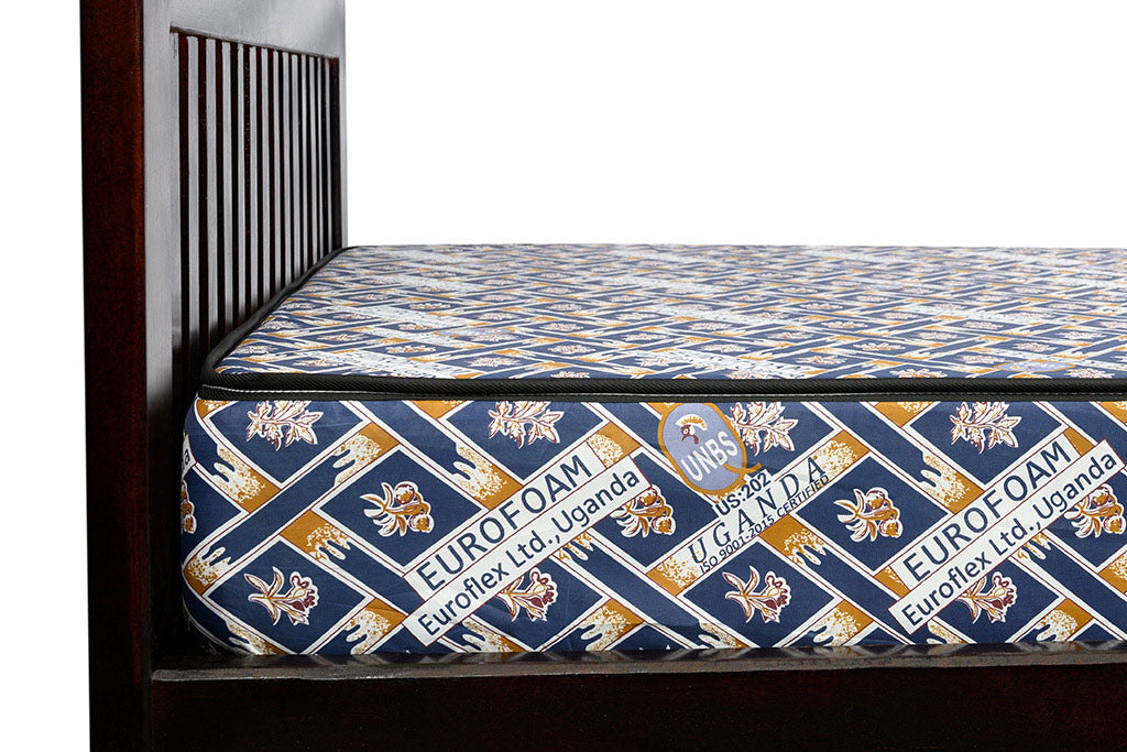 Euro foam Standard Tape Edge Sealed Mattress (3ft by 6ft) 6 Inches - Diamond Design, Breathable Fabric, Durable & Affordable Foam Mattress