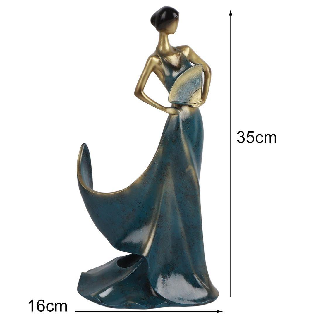 Standing Lady Wine Rack | Dancing Girl Figurine Wine Bottle Holder – Elegant Home Décor - LIFE STORES UGANDA