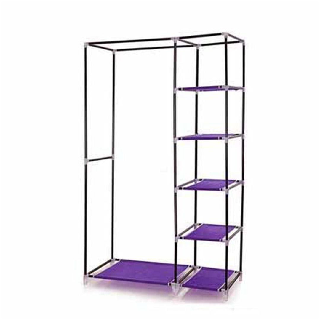 Steel Metal Fabric Wardrobe | Portable Closet Storage Organizer - LIFE STORES UGANDA