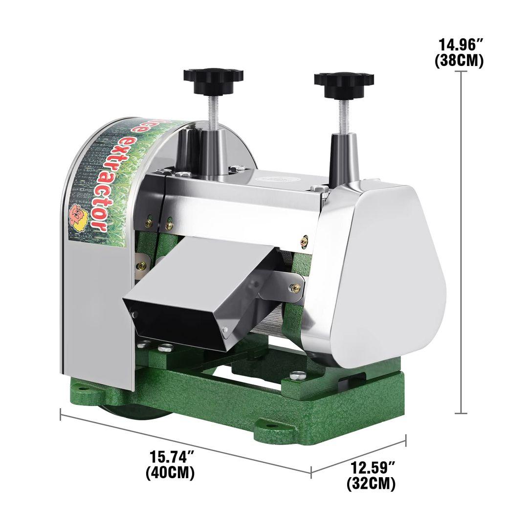 Sugarcane Juicer Manual Machine – Heavy-Duty Stainless Steel, 50kg/H Efficiency - LIFE STORES UGANDA