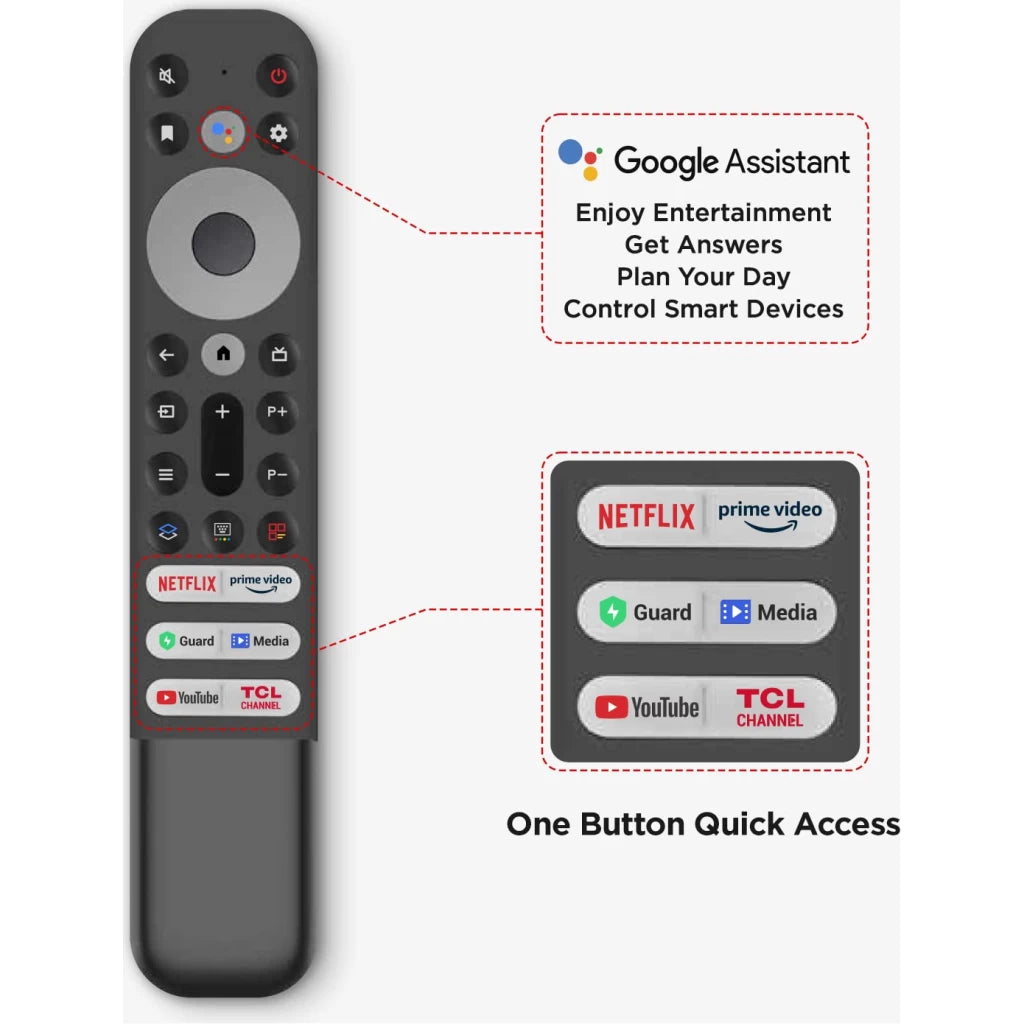 TCL 75 Inch QLED PRO 4K Ultra HD Google TV | 75C655 | ONKYO 2.1ch 120Hz VRR Dolby Vision Atmos