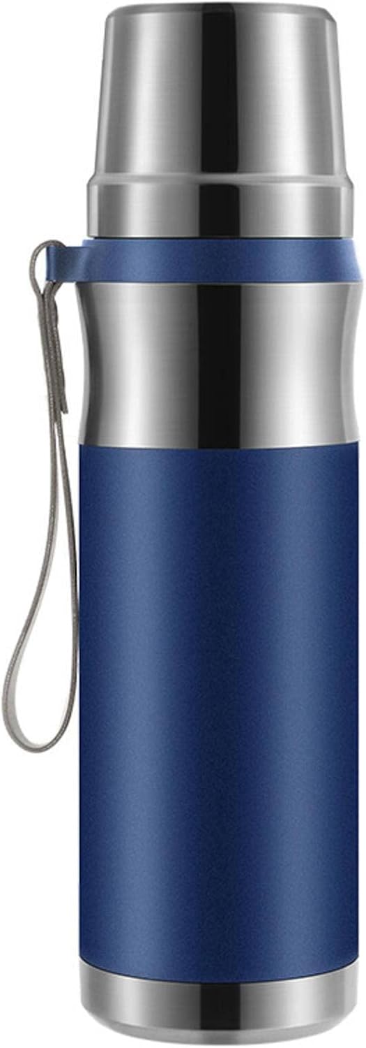 Stainless Steel Insulated Thermos Bottle with Tea Infuser – Hot or Cold, All Day Long