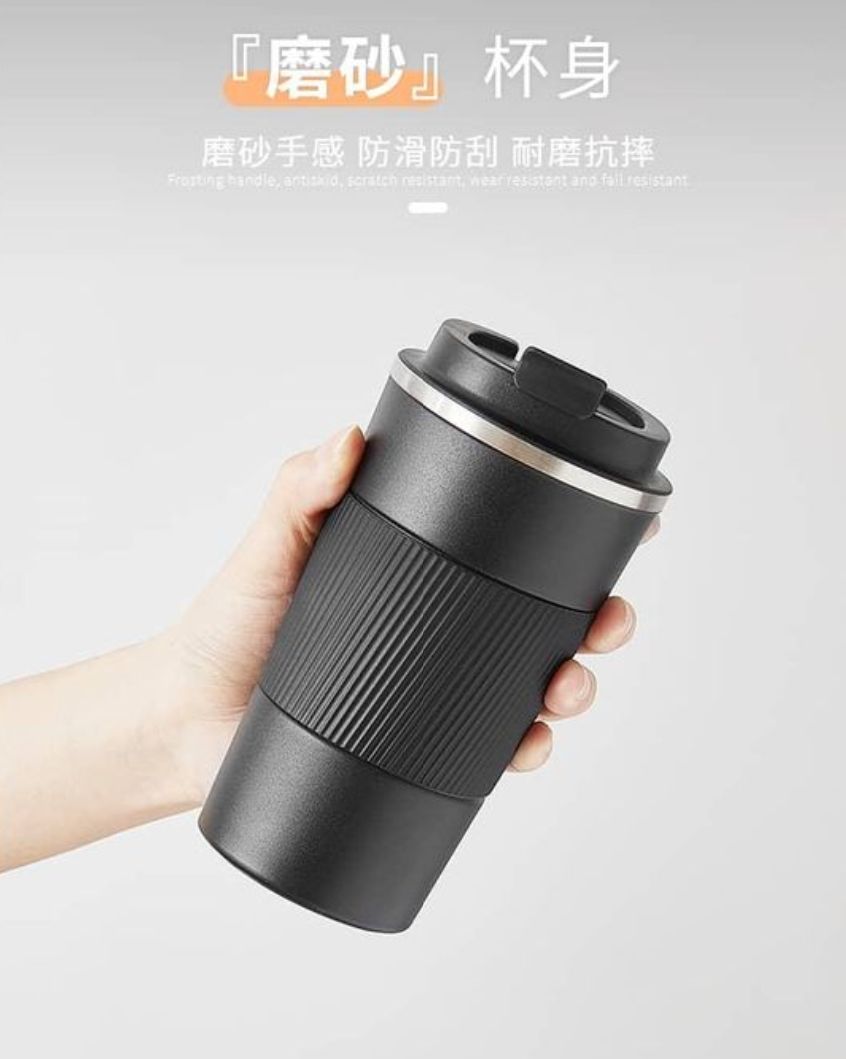 500ml High-Quality Ceramic Coffee Mug – Vacuum Insulated, Leak-Proof, Hot & Cold