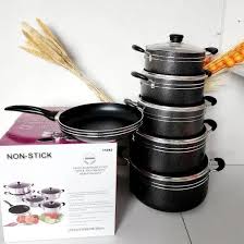 Tornado 6-Piece Non-Stick Saucepan & Frying Pan Set – Versatile, Durable & Easy to Clean