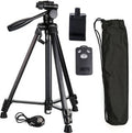 Tripod Stand – 360° Rotating Gimbal, Aluminum Alloy, Quick-Turn Leg Locks, Smartphone & Camera Compatible