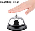 Stainless Steel Service Bell – Premium Table Bell for Reception, Restaurant, Hotel & Home | Loud Ringing Call Bell