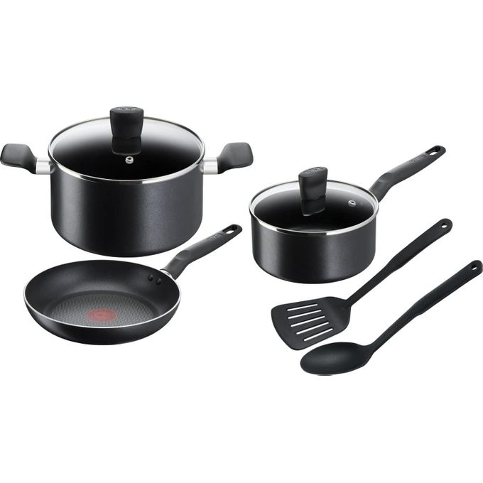 Tefal Super Cook 7-Piece Non-Stick Cookware Set | Pots, a Pans & Utensils