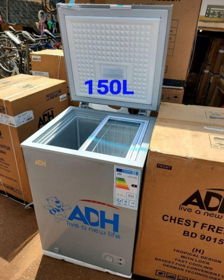 ADH-9015 150-Litre Chest Freezer – Efficient & Spacious Deep Freezing for Your Home or Business - LIFE STORES UGANDA
