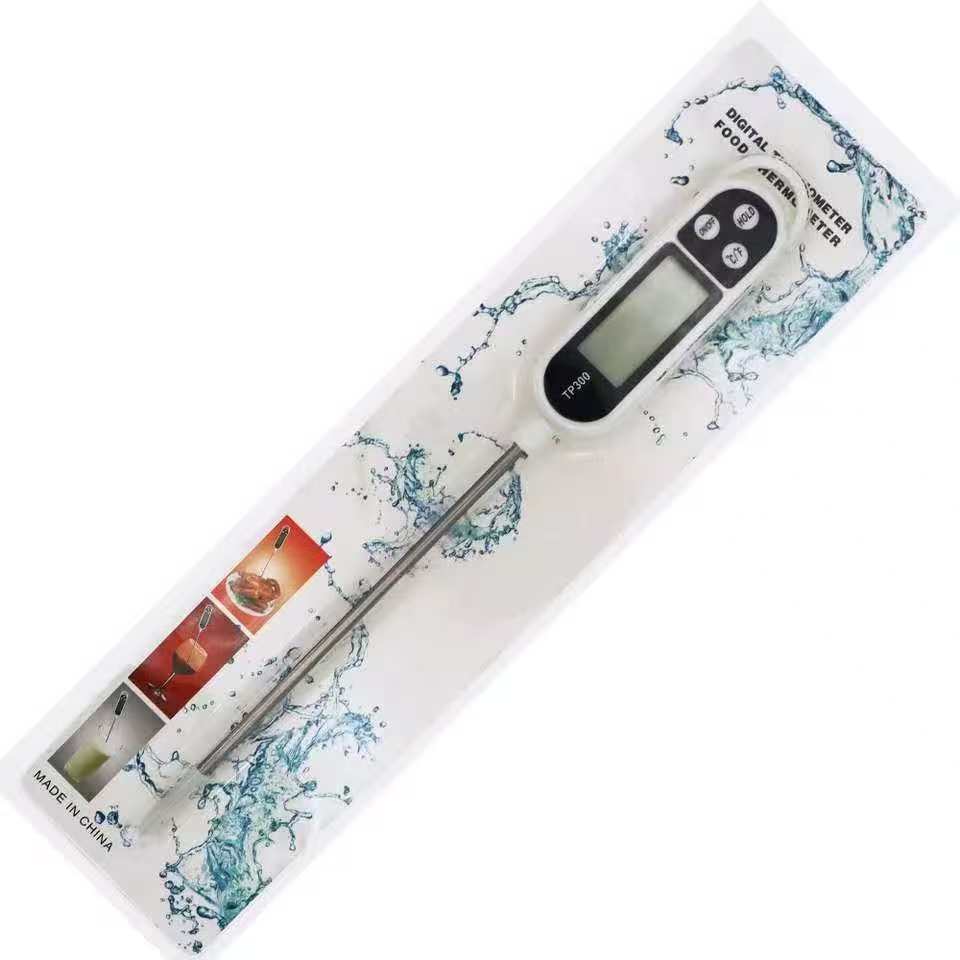 Digital Food Thermometer – TP300 Instant-Read Thermometer with Long Probe