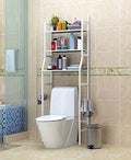 3-Shelf Over The Toilet Storage Rack | Bathroom Space Saver Organizer