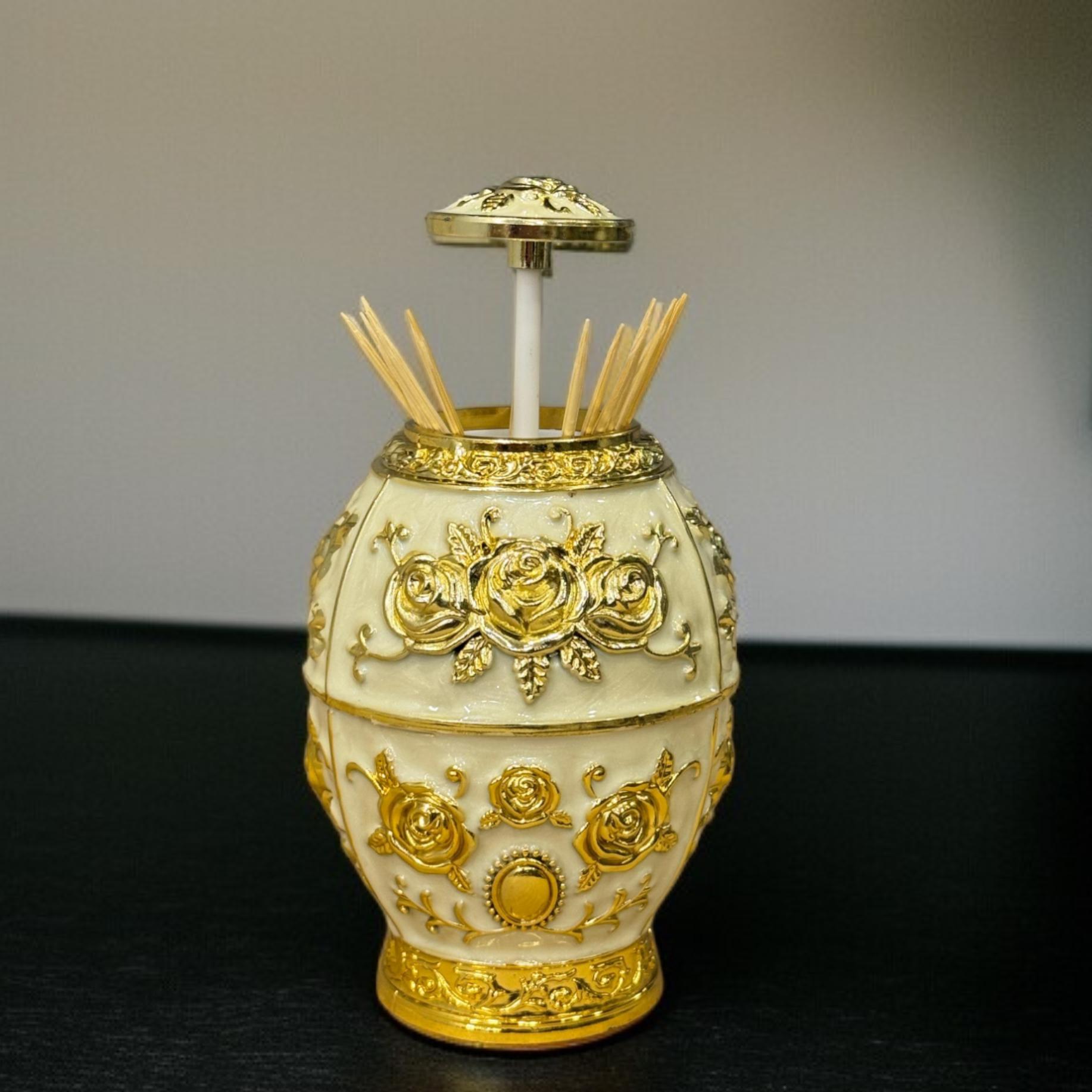 Automatic Retro Pop-Up Toothpick Holder – Vintage Charm Meets Modern Convenience
