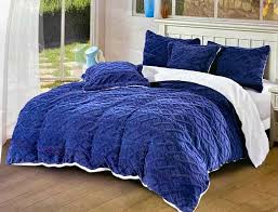 CozyHome 4-Piece Fleece Duvet Set | Ultra-Soft & Warm Bedding (4 pcs set )