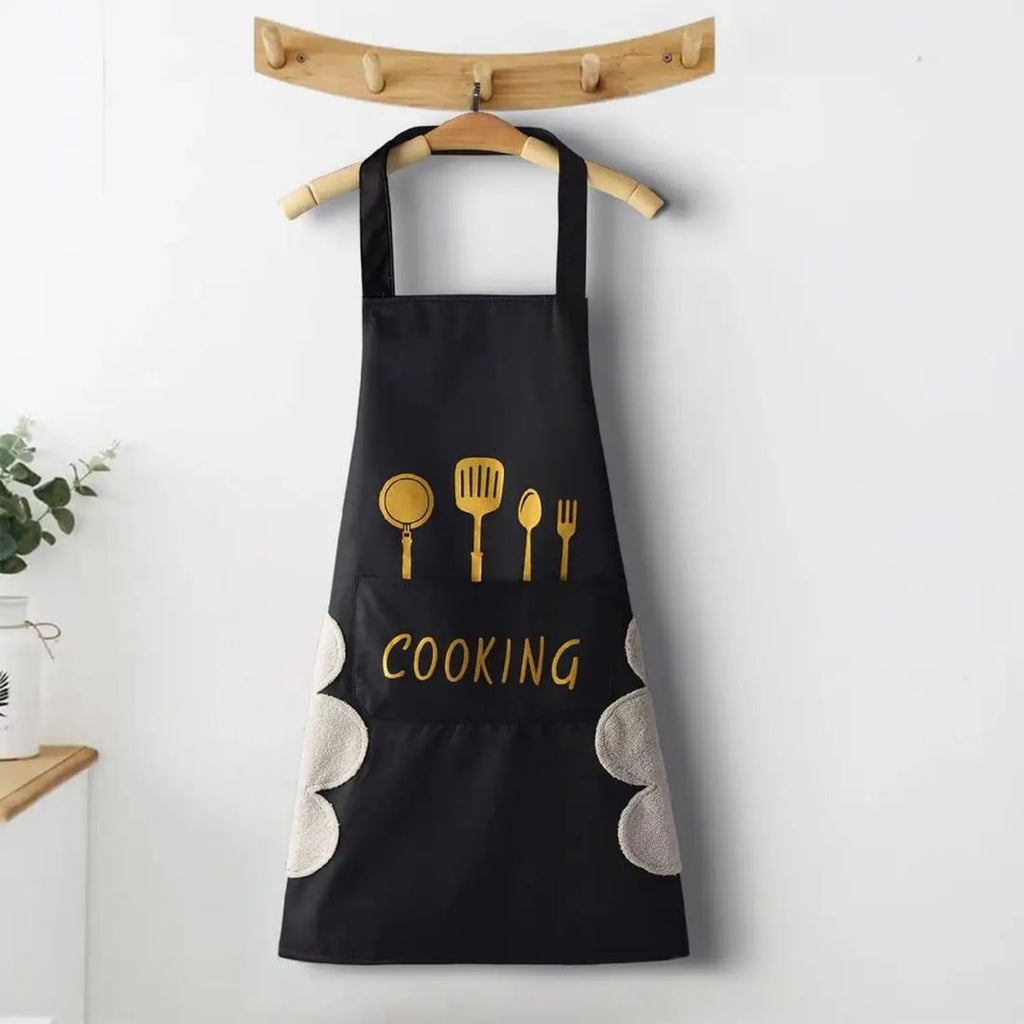 2 Pack Chef Cooking Apron – Waterproof Kitchen & BBQ Aprons with Pockets