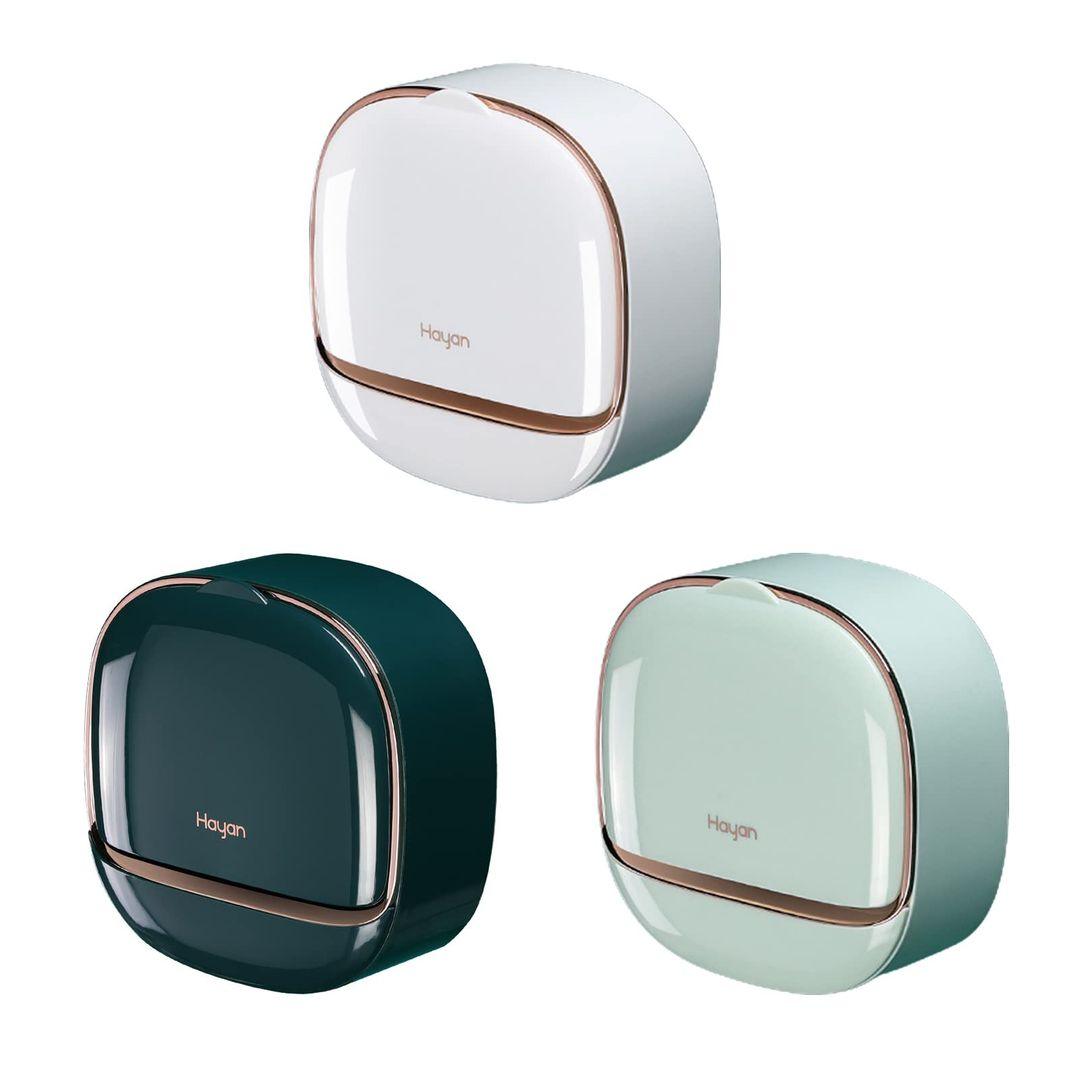 Luxury Soap Holder with Drain Tray – Waterproof Wall-Mounted Soap Dish Holder - LIFE STORES UGANDA