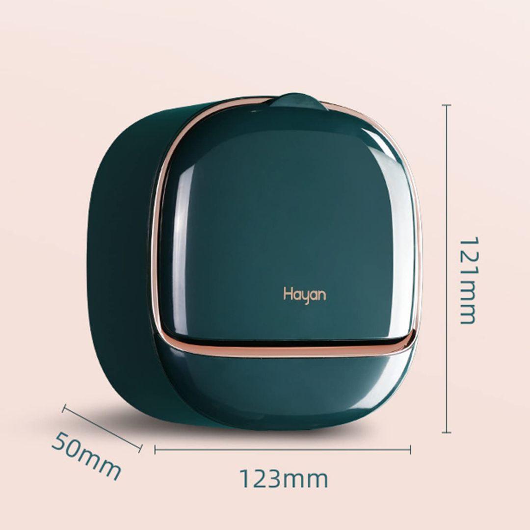 Luxury Soap Holder with Drain Tray – Waterproof Wall-Mounted Soap Dish Holder - LIFE STORES UGANDA
