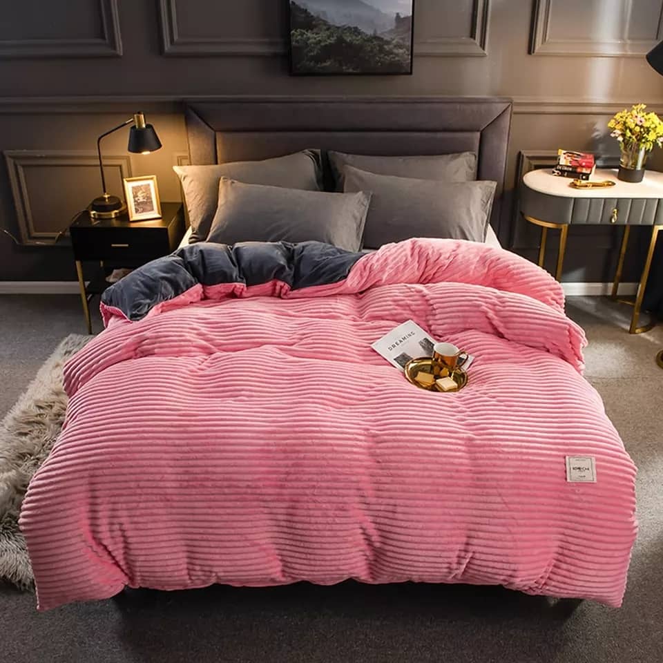Warm Double Layer Duvet Cover - Reversible All-Season Luxury Bedding with Enhanced Insulation