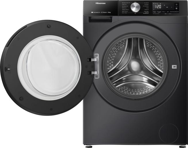 Hisense WD3S9043BB3 9kg Wash/6kg Dry Washer Dryer | 1400RPM & WiFi (Black)