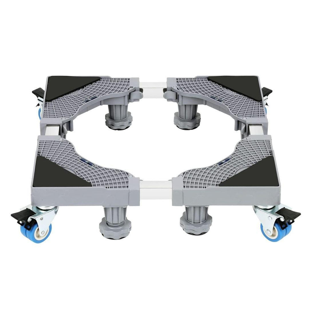 Heavy-Duty Adjustable Washing Machine Base Frame (41-65 cm) – 8 Feet & 4 Wheels for Washing Machine, Fridge, Dryer & Freezer - LIFE STORES UGANDA