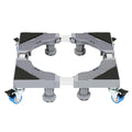 Heavy-Duty Adjustable Washing Machine Base Frame (41-65 cm) – 8 Feet & 4 Wheels for Washing Machine, Fridge, Dryer & Freezer - LIFE STORES UGANDA