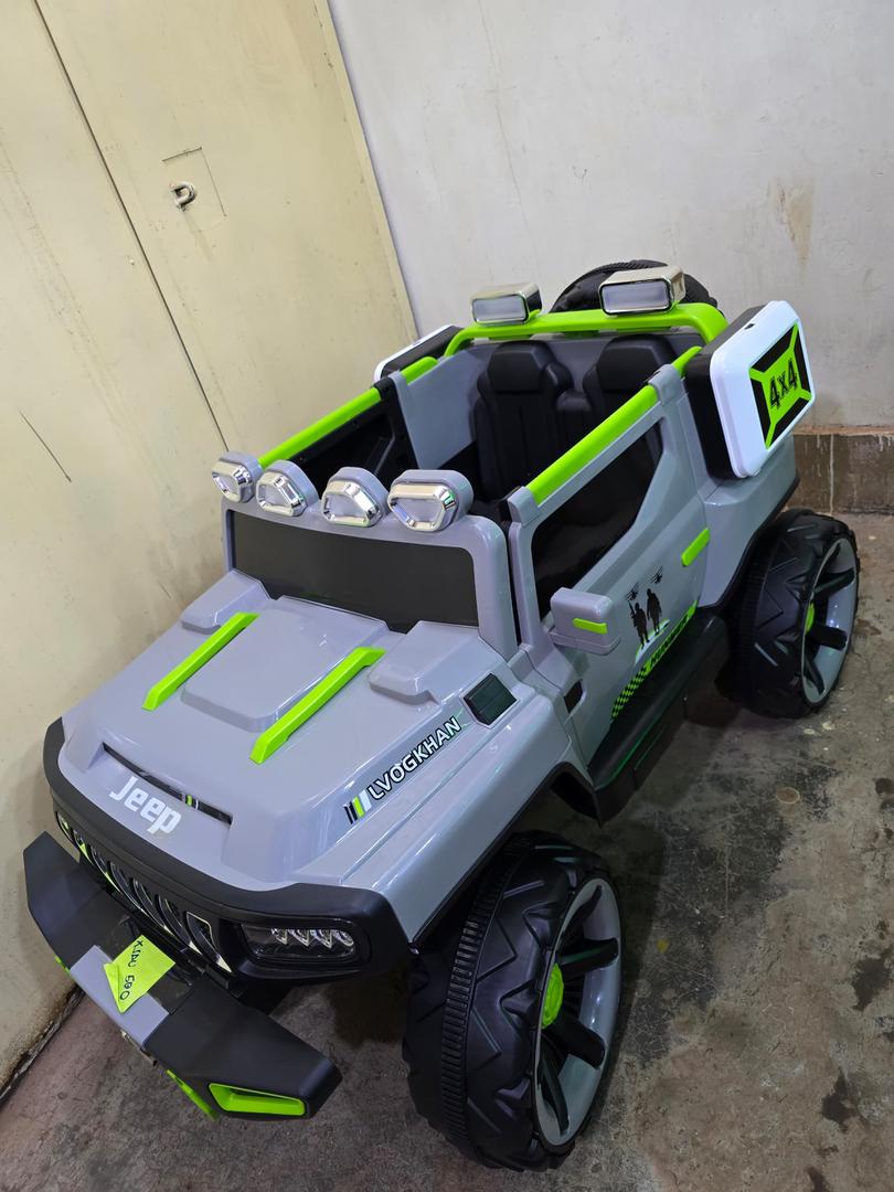Big Size 4x4 Kids Electric Car with Remote Control - 100kg Capacity, 12V7A Battery, 4WD, Music & Lights | for Boys & Girls 1-10 Years