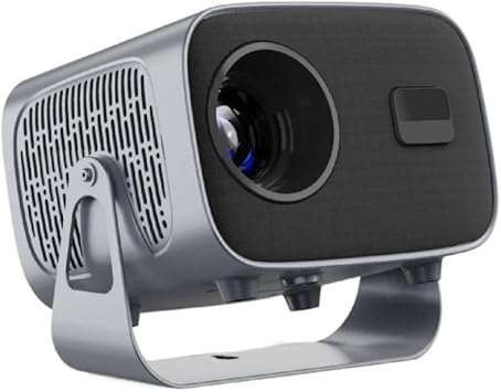 A10 Android Smart Mini Projector 720P Native 200 ANSI Lumens Android 11 WiFi 6 Auto Focus Home Theater Projector